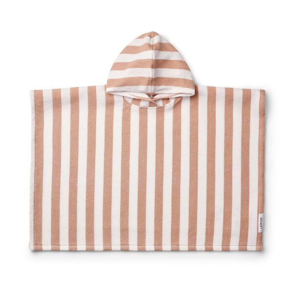 Roomie Poncho ''Tuscany Rose Stripe''