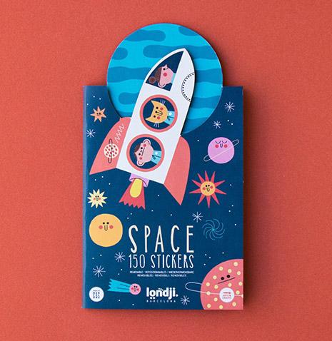 Reusable Stickers ''Space''