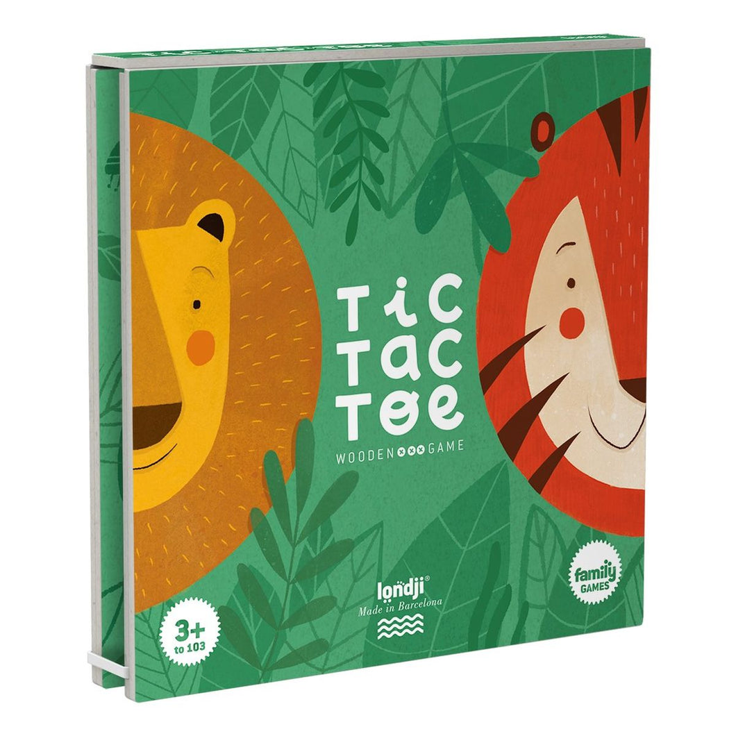 Holzspiel „Tic Tac Toe“