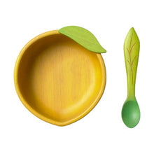 Load image into Gallery viewer, Bowl &amp; Spoon Set, Lou the Lemon
