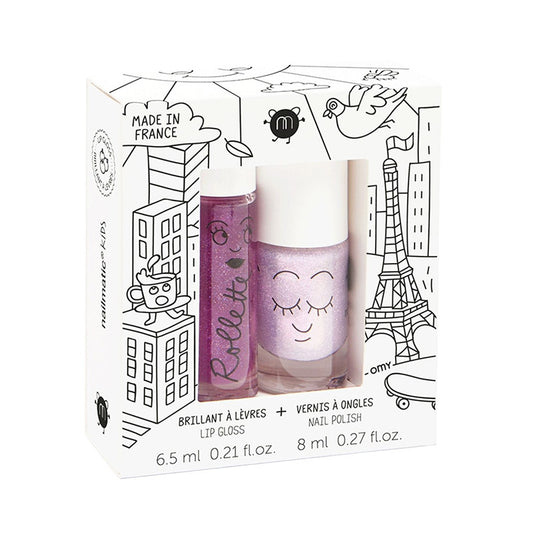 Kinderschminkset, Nagellack und Lipgloss - Lovely City