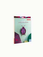 Lade das Bild in den Galerie-Viewer, Studio Roof, Lumen Pink Beetle Decoration
