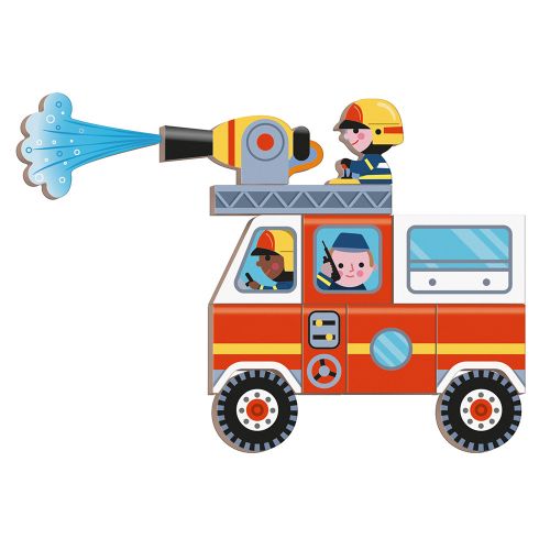 Magnetkunst, Feuerwehrleute