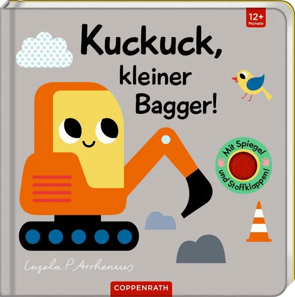 ''Kuckuck, Kleiner Bagger!'' Sensory Board Book