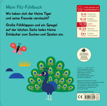 Lade das Bild in den Galerie-Viewer, &#39;&#39;Kuckuck, Kleiner Tiger!&#39;&#39; Sensory Board Book
