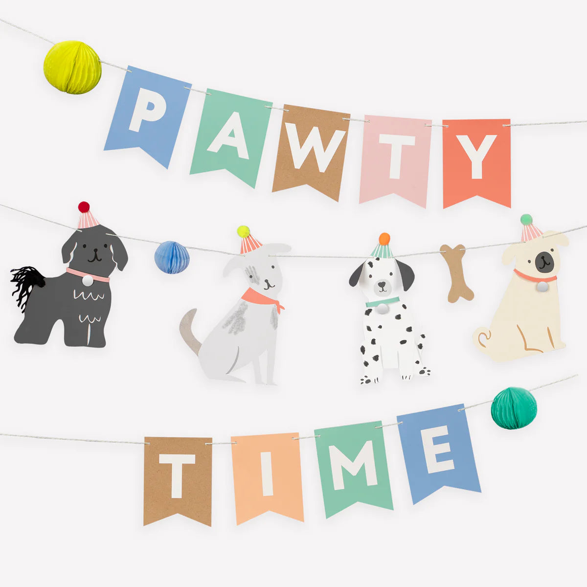 Welpenparty-Girlande