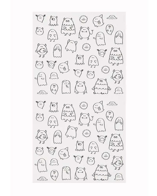 Japanese Stickers, Monsters