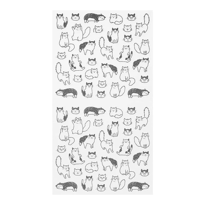 Japanische Sticker, Katzen
