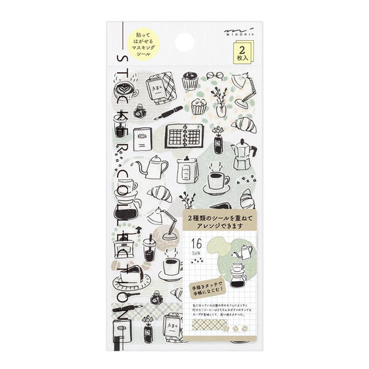 Japanese Stickers, Cafe