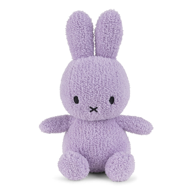 Miffy Plüschtier, Miffy Frottee Flieder 23cm