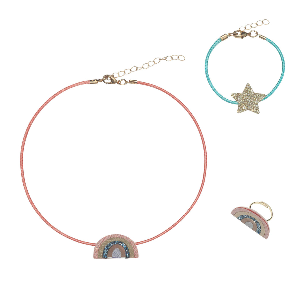 Über den Regenbogen, Schmuckset