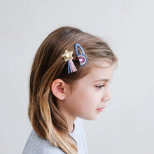Load image into Gallery viewer, Hair Clips &#39;&#39;Ziggy over the Rainbow&#39;&#39;
