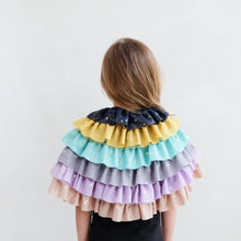 Load image into Gallery viewer, Rainbow Ruffle Cape
