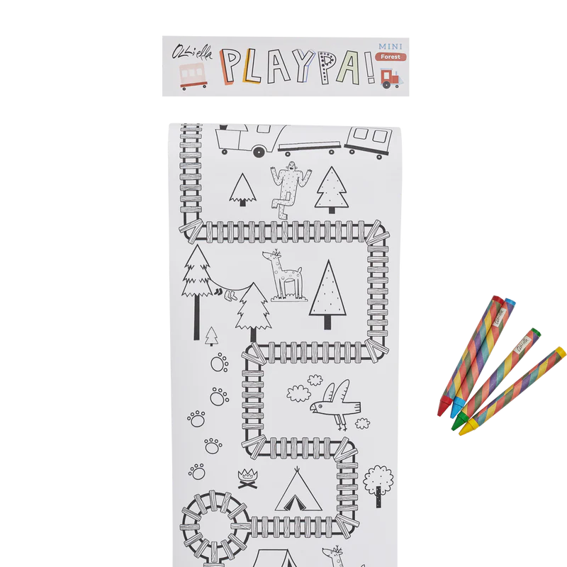 Playpa Mini ''Forest'', Colouring Set