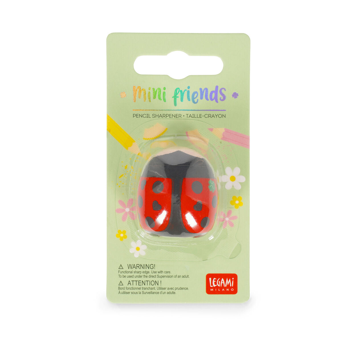 Legami Pencil Sharpener, Ladybug