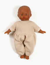 Load image into Gallery viewer, Baby Doll Onesie &#39;&#39;Noa&#39;&#39;, Honeycomb Beige

