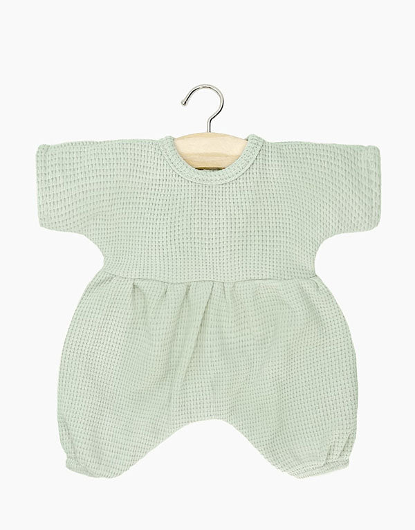 Baby Doll Onesie ''Noa'', Honeycomb Light Green