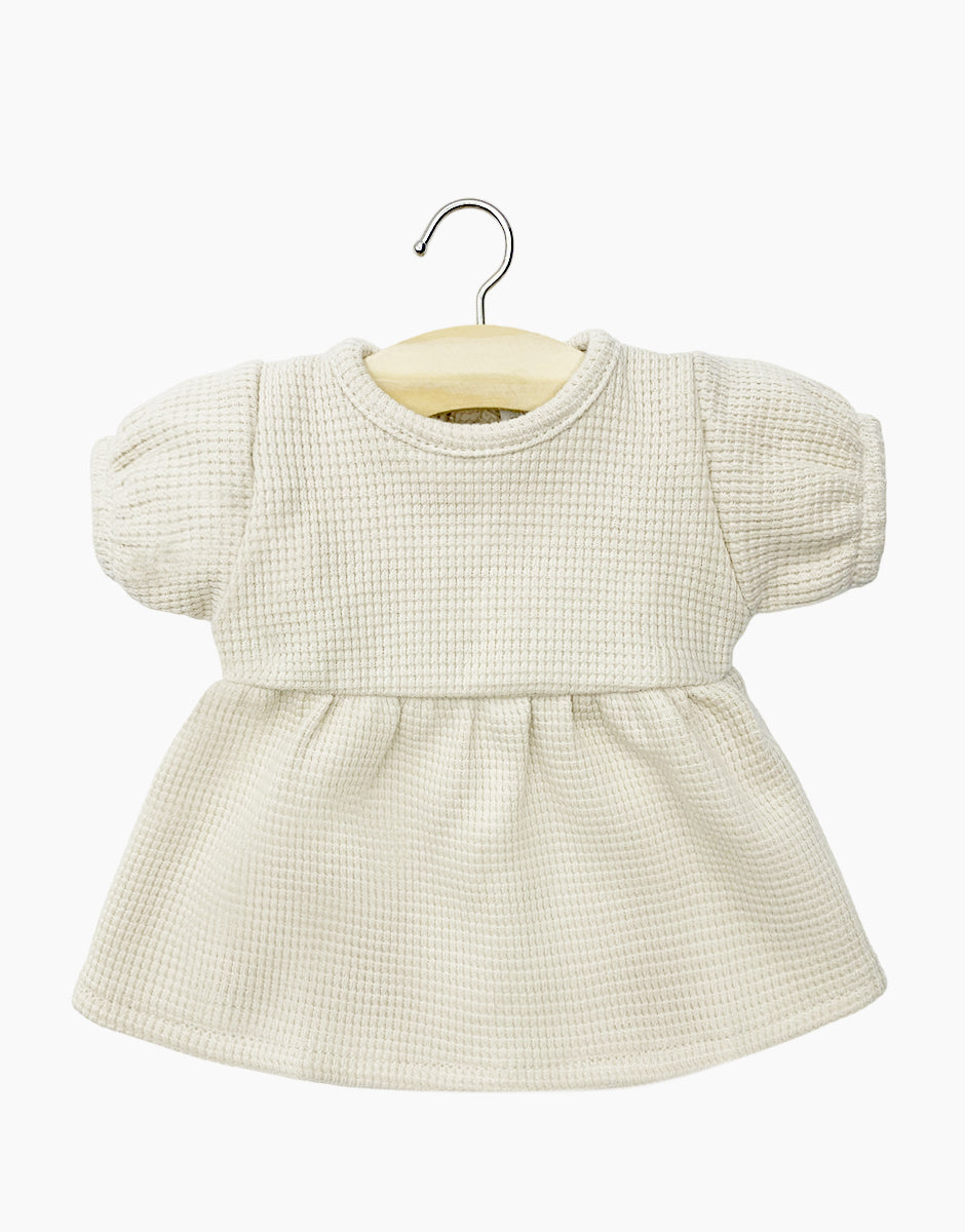 Baby Doll Dress ''Honeycomb Beige''