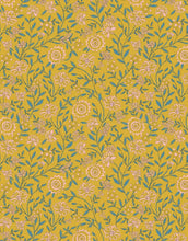 Load image into Gallery viewer, Doll Clothing &#39;&#39;Clara Romper and Headband Flowers Mustard&#39;&#39; 34 / 37cm

