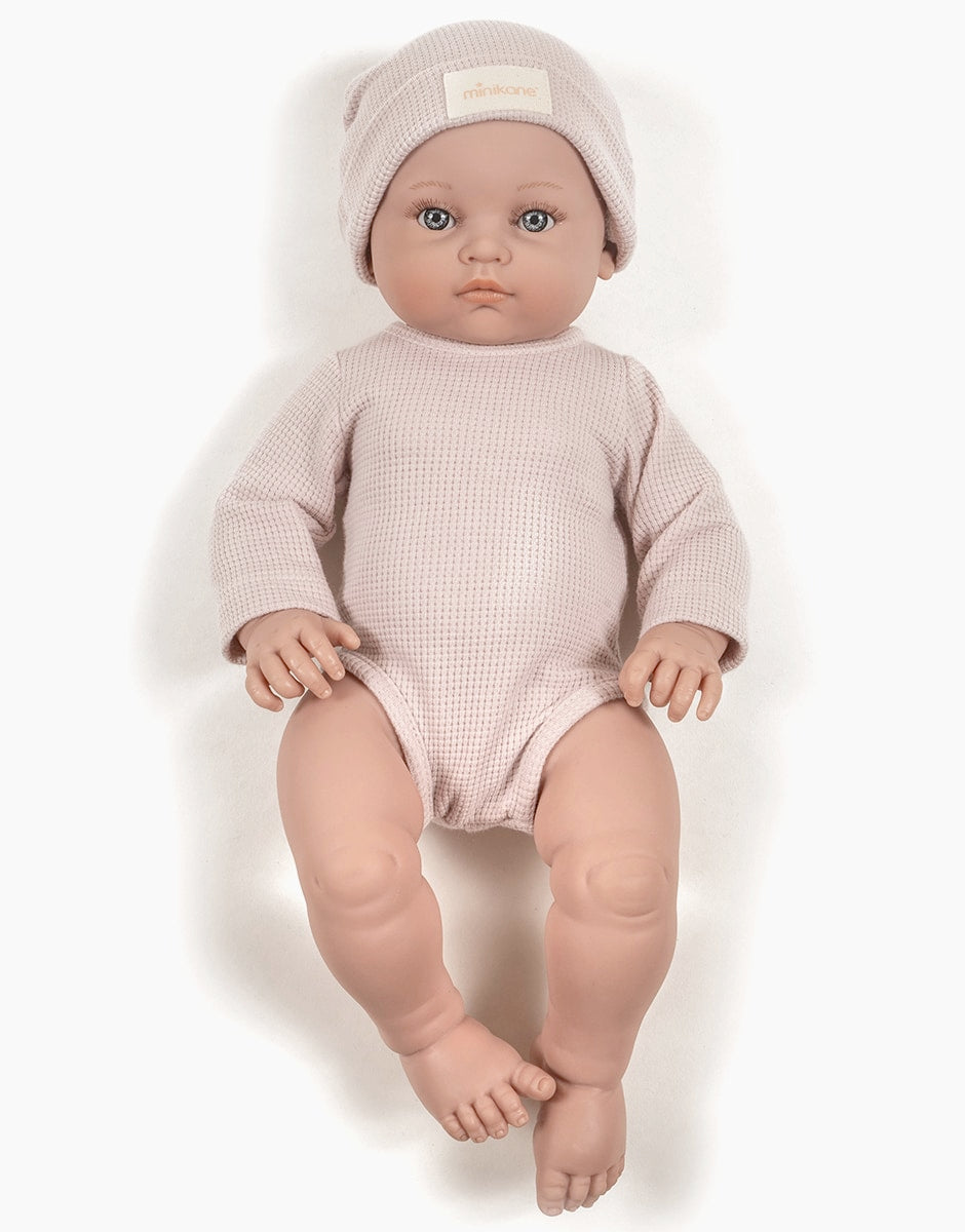 Minikane Bambinis Doll Clothing ''Body & Hat'' Petal 47cm