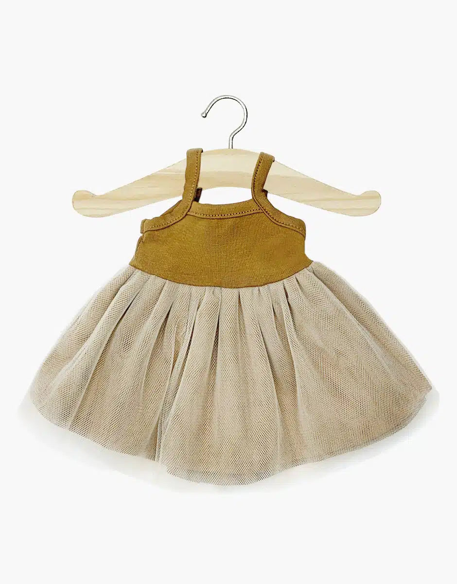 Minikane Puppen-Tutu-Kleid „Tüll Miel“ 34 / 37cm