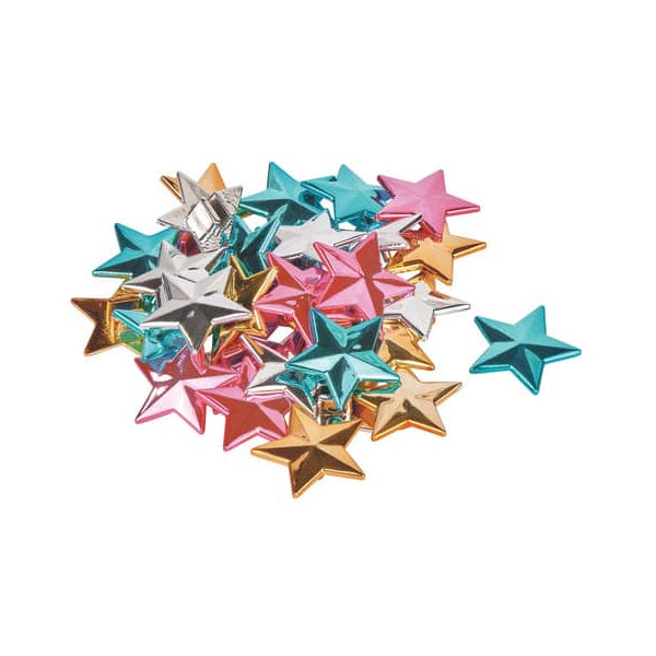 Speichenclips „Stars“ Metalics