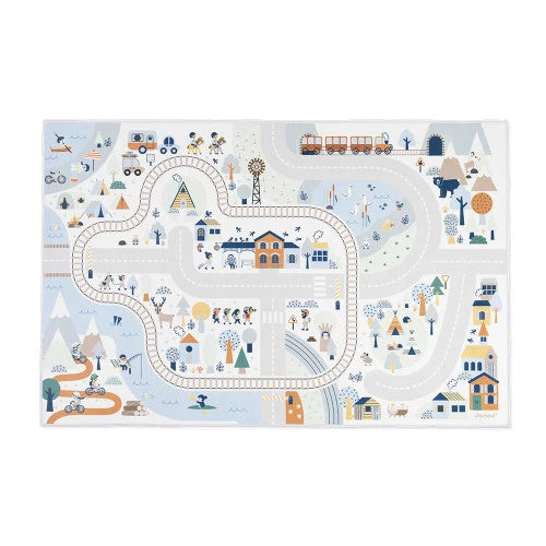 Spielteppich, Bergtal