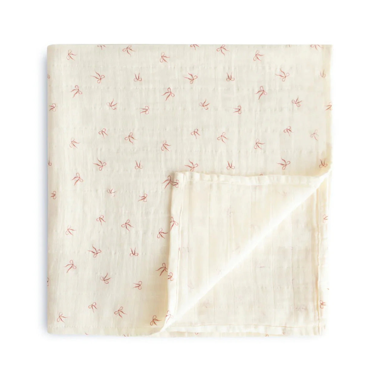 Swaddle Organic Muslin Cloth, Bows