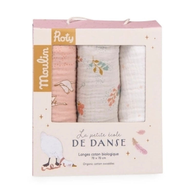 Muslin Cloths, Set of 3
