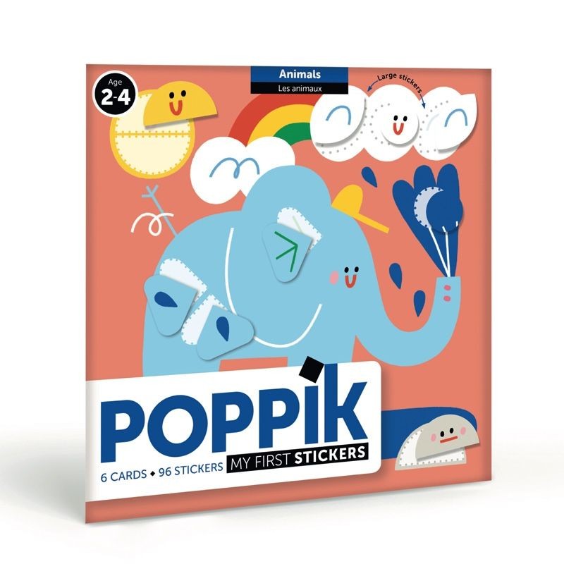 Poppik My First Stickers ''Animals''