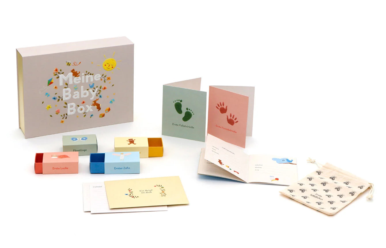 Meine Baby Box, Geschenkbox zur Geburt