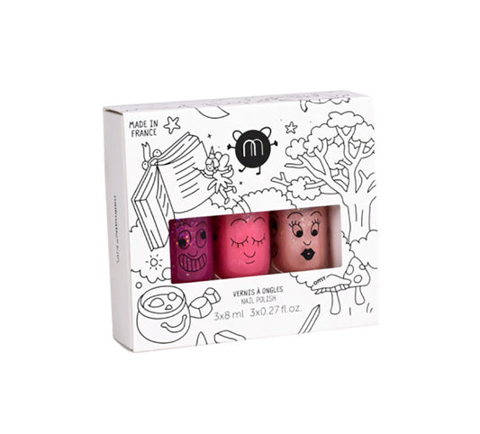 Nail Polish Set of 3, Magic Forest