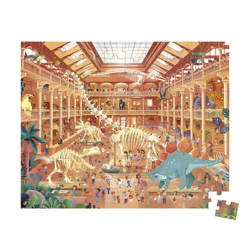 100-teiliges Puzzle „Naturkundemuseum“