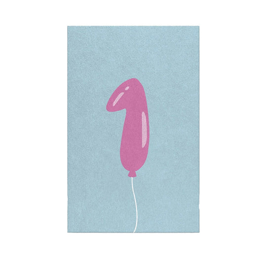 Ballon-Zahlen-Postkarte, Verschiedene