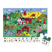 Lade das Bild in den Galerie-Viewer, 24-teiliges Puzzle „Farm“
