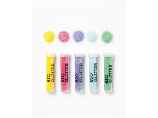 Organisches Glitzer „Regenbogen“ Set mit 5 Stück  