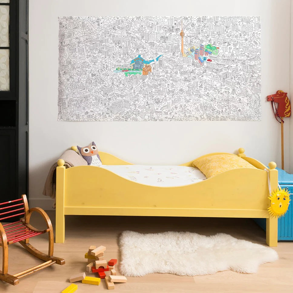 OMY Giant Colouring Poster 70 x 100, Berlin