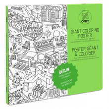 Load image into Gallery viewer, OMY Giant Colouring Poster 70 x 100, Berlin
