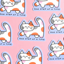 Load image into Gallery viewer, Vinyl Sticker, One Step at a Time
