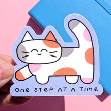 Load image into Gallery viewer, Vinyl Sticker, One Step at a Time
