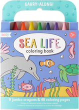 Load image into Gallery viewer, Colouring Book and Jumbo Crayons Set &#39;&#39;Sea Life&#39;&#39;
