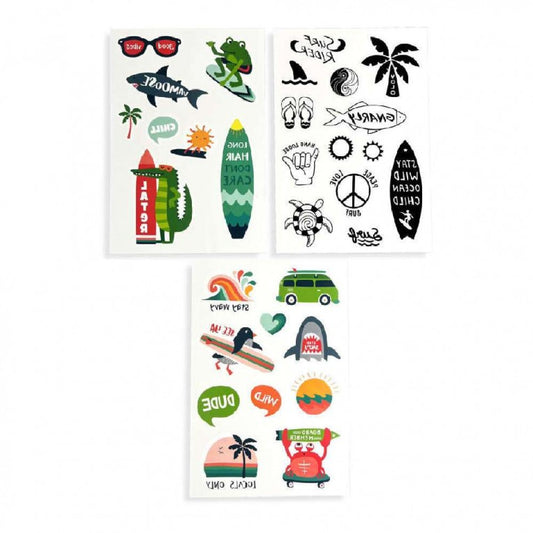 Temporäre Tattoos 'Strandtage'