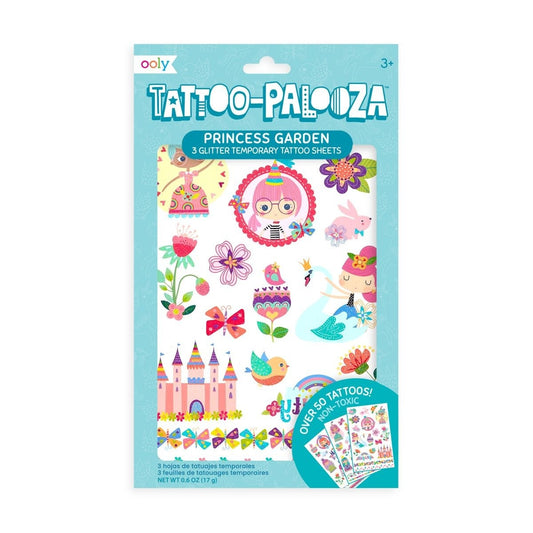 Temporäre Tattoos ''Prinzessinnengarten''
