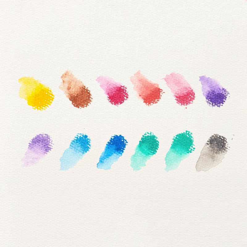 Rainbow Sparkle Metallic Watercolour Gel Crayons
