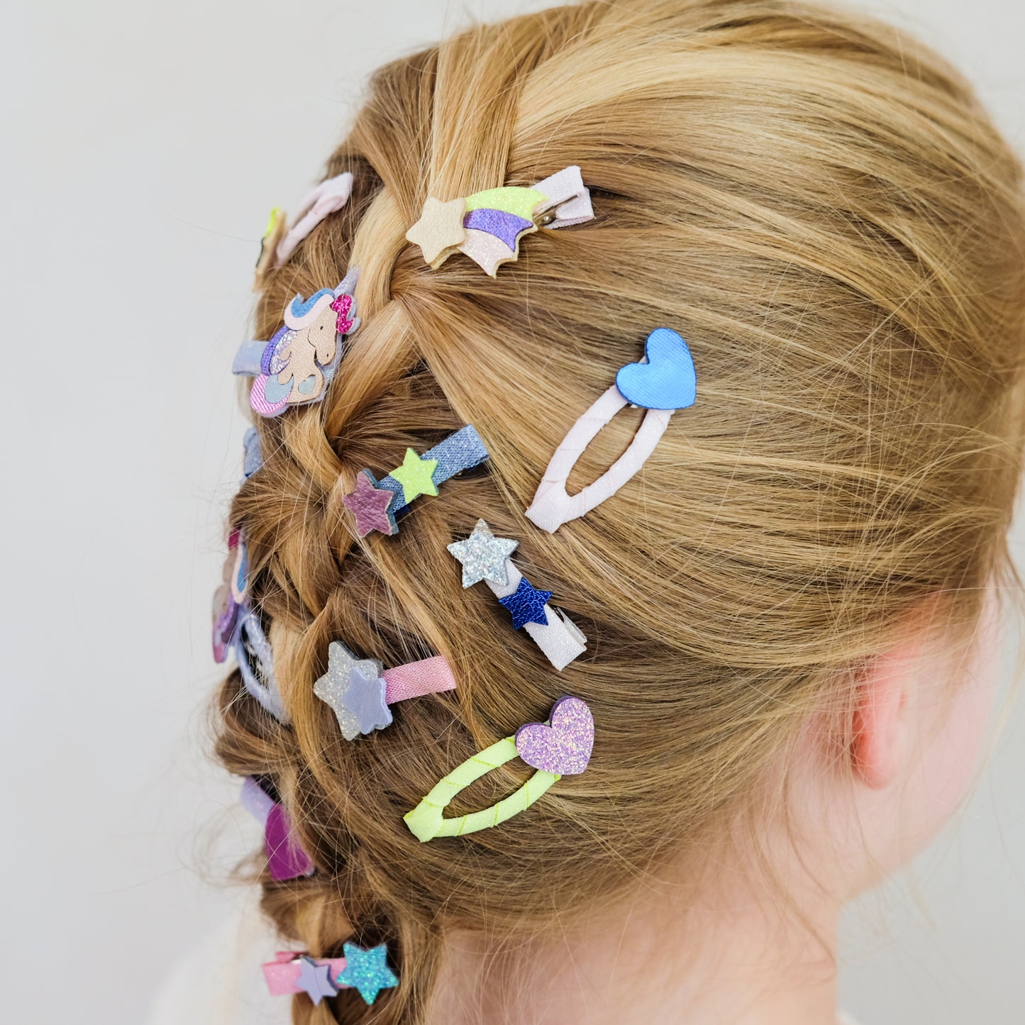 Mini Hair Clips, Unicornland