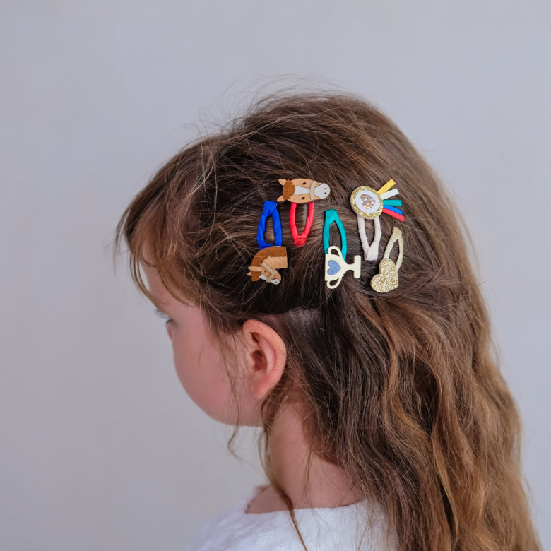 Mini-Haarspangen, Show-Pony