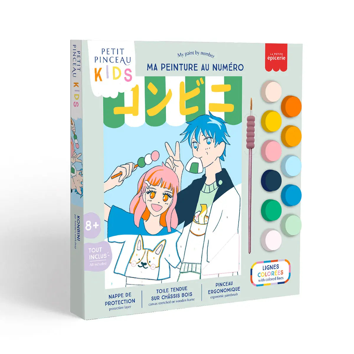 Malen nach Zahlen Set ''Kids Konbini''