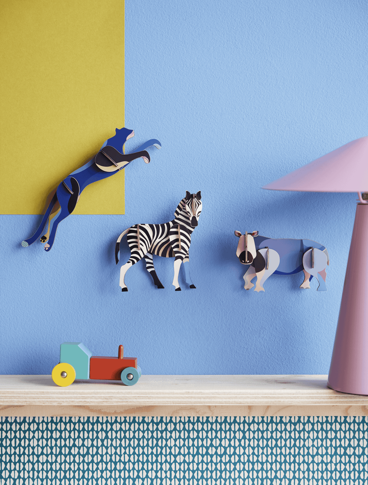 Studio Roof Rhino, Wall Decoration