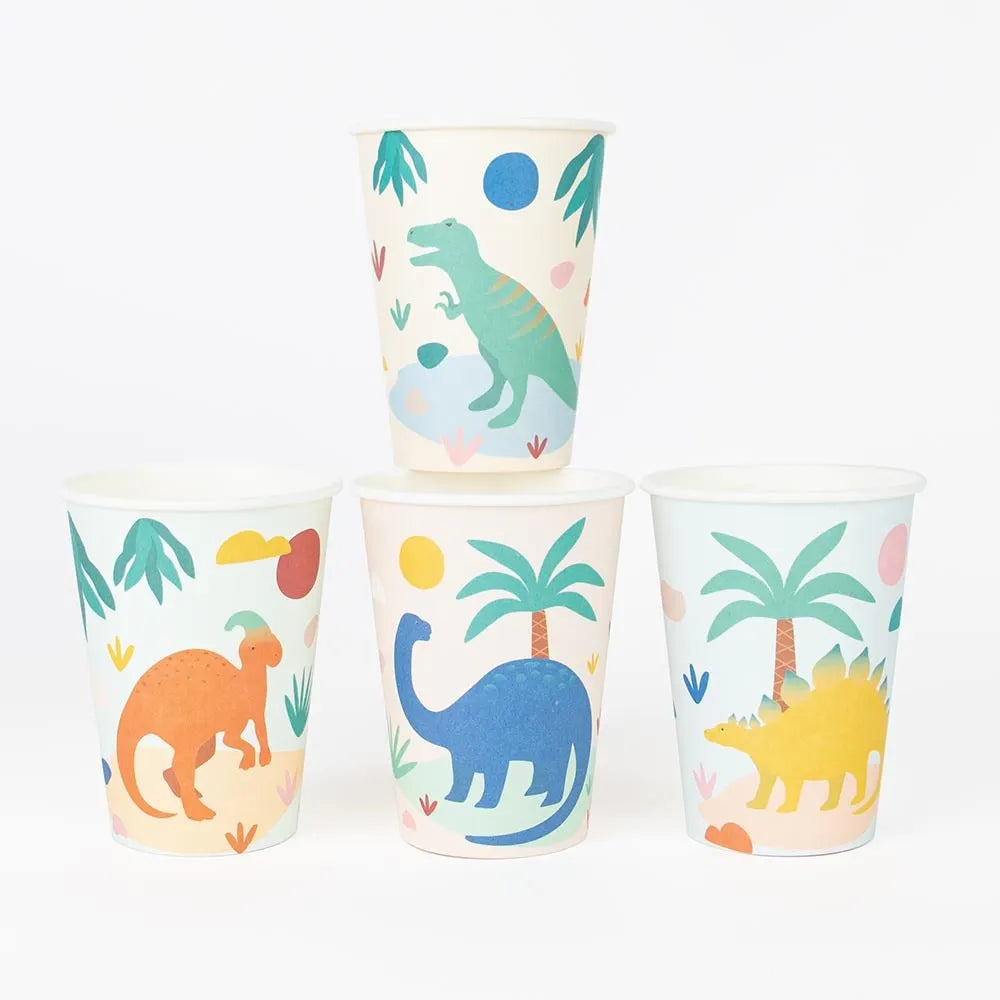 Paper Cups ''Jurassic Dinos''