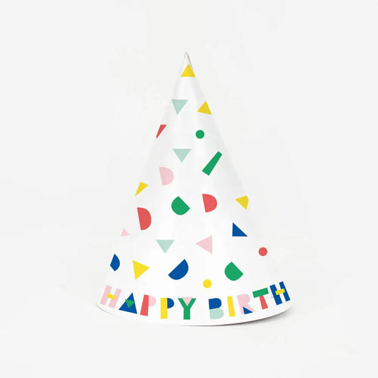 Partyhüte „Happy Birthday“